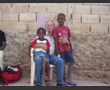 Max with his godsons in Haiti